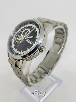 Detroit Mint Grand Touring Seiko Automatic Racing Watch with Stainless Band