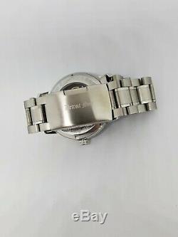 Detroit Mint Grand Touring Seiko Automatic Racing Watch with Stainless Band