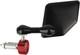 Driven Racing Halo Right Side Bar End Mirror Stainless Steel Red Motorcycle