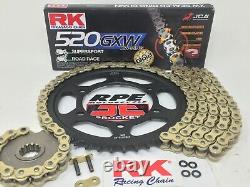 Ducati 696 Monster 2008-14 RK Racing Chain and Sprocket Kit Premium High Strengh