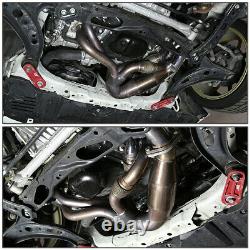 Equal Length Stainless Steel 4-1 Header Exhaust Manifold+resonator For Brz/frs