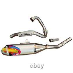 Exhaust Full System Racing Pipe Kit Stainless Steel Fit Kawasaki Klx 230