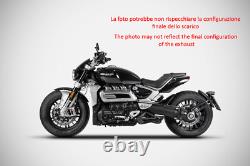 Exhaust Zard Stainless Steel Racing Triumph Rocket III 2021-23