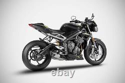 Exhaust Zard Stainless Steel Racing Triumph Street Triple 765 2020-21