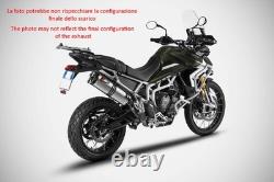 Exhaust Zard Stainless Steel Racing Triumph Tiger 1200 2022-23