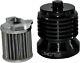 Flo Reusable Stainless Steel Spin On Black Oil Filter Pc Racing Pcs4b