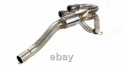 FMF Racing Powerbomb Head Pipe Header Honda XR400 1996-04 Stainless Steel 040018