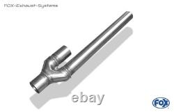 FOX Stainless Steel Racing Complete Exhaust System From Cat Audi A4 B5