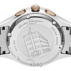 Ferragamo Watch Racing Racing Blue Dial Stainless Steel Sapphire Glass