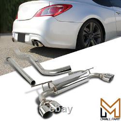 Fit 2009-2014 Hyundai Genesis Coupe 2L 2.0T SS Catback Exhaust Muffler System US