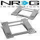 Fit 92-99 Bmw E36 2dr Nrg Tensile Stainless Steel Racing Seat Mount Bracket Rail