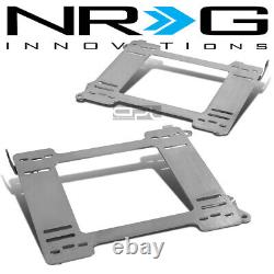 Fit 92-99 BMW E36 2Dr Nrg Tensile Stainless Steel Racing Seat Mount Bracket Rail