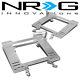 Fit 99-04 Mustang Sn Nrg Tensile Stainless Steel Racing Seat Mount Bracket Rail