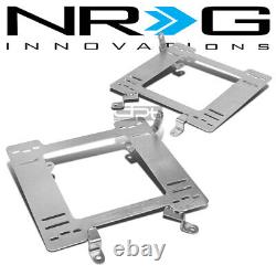 Fit 99-04 Mustang Sn Nrg Tensile Stainless Steel Racing Seat Mount Bracket Rail