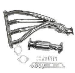 Fits Mini Cooper 02-06 R53 1.6L Base & S Stainless Race Manifold Header & Pipe