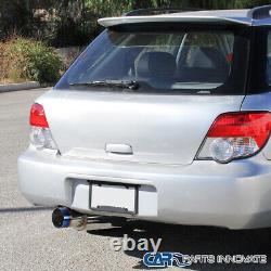 Fits Subaru 02-07 Impreza WRX S/S Burnt Tip 4.5 Catback Exhaust Muffler System