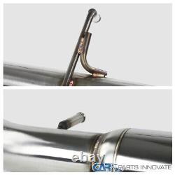 Fits Subaru 02-07 Impreza WRX S/S Burnt Tip 4.5 Catback Exhaust Muffler System