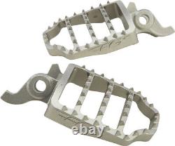 Fly Racing Extended Stainless Steel Footpegs Kawasaki'07-2022 KX250F KX450F MX
