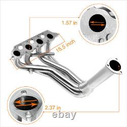 For 00-04 Ford Focus ZX3/ZX5 2.0L L4 Stainless Steel 4-1 Racing Exhaust Header