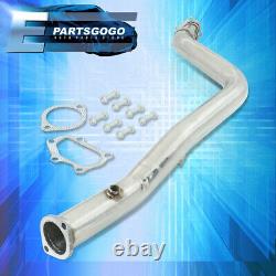 For 02-07 WRX STI EJ20 / EJ25 3 Stainless Steel 5-Bolt Bellmouth Turbo Downpipe