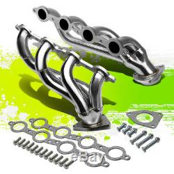 For 02-16 Chevy Silverado Lh+rh Stainless Steel Racing Exhaust Header Manifold