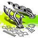 For 02-16 Gmc Sierra Left+right Stainless Steel Racing Exhaust Header Manifold