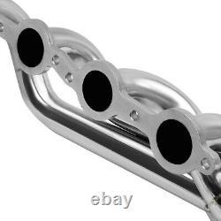 For 02-16 Gmc Sierra Left+right Stainless Steel Racing Exhaust Header Manifold