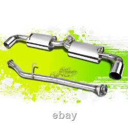 For 04-08 Mazda Rx-8/rx8 Dual Path Bolton Stainless Steel Racing Catback Exhaust