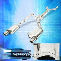 For 05-10 Ford Mustang Gt 4.6L/5.4L Performance S/S Catback Exhaust System Pipe