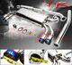 For 09-2014 Hyundai Genesis Coupe 2.0t Burn Tip Jdm Power Catback Exhaust System