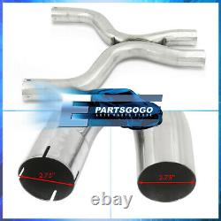 For 11-14 Mustang GT 5.0 V8 Coyote Boss 302 Catback Exhaust System + 5 Dual Tip