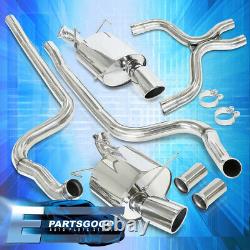 For 11-14 Mustang GT 5.0 V8 Coyote Boss 302 Catback Exhaust System + 5 Dual Tip