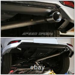 For 16-18 Corolla IM E180 Ss 3 Round Muffler Tip Racing Catback Exhaust System