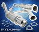 For 1992-2000 Civic Ex Eg 2door/4dr 3 Upgrade N1 Catback Exhaust Pipe System