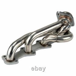 For 1997-2003 Ford F-150 Stainless Steel Shorty Exhaust Racing Header Manifold