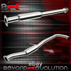 For Honda Accord L4 4 inches Muffler Tip Stainless Steel Catback+Manifold Header Exhaust System CG F23 4CYL 