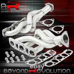 For 2003-2006 Nissan 350Z G35 VQ35DE 3.5L V6 S/S Racing Headers Exhaust Manifold