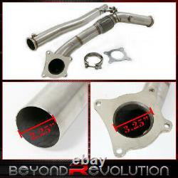 For 2009-2013 Audi A3 2.0T FWD Golf MK6 MK5 S/S Turbo Exhaust Downpipe Dump Pipe