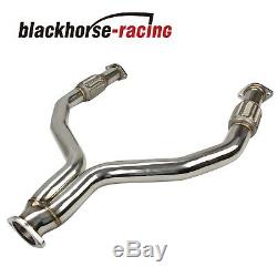 For 370z Z34/g37 V36 Vq37vhr 08-16 Stainless Racing X/y-pipe/downpipe Exhaust