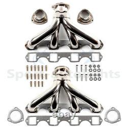 For 472 500 Cadillac Big Block V8 Racing Header Exhaust Manifold Stainless Steel