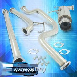 For 90-93 Acura Integra N1 Racing 2.5 Catback Muffler Exhaust System 4.5 Tip