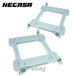 For 92-99 BMW E36 COUPE M3 Stainless Steel Racing Seats Mount Bracket Rail Track