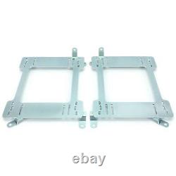 For 92-99 BMW E36 COUPE M3 Stainless Steel Racing Seats Mount Bracket Rail Track