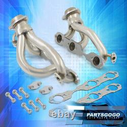 For 96-01 Chevy S10 Blazer Sonoma 4.3L V6 4WD Steel Exhaust Race Header Manifold