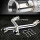 For 96-04 Ford Mustang Gt 4.6l 2.25stainless Racing Catback Exhaust X-pipe Kit