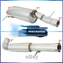 For 99-05 Vw Golf Jetta Gti Mk4 1.8T Stainless Steel Turbo Back Exhaust Catback