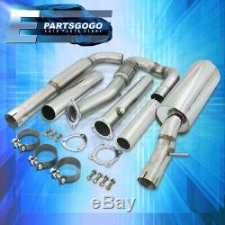 For 99-05 Vw Golf Jetta Gti Mk4 1.8T Stainless Steel Turbo Back Exhaust Catback