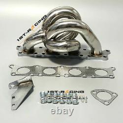 For Audi A4 /VW Passat 1.8T 210HP Racing Turbo Exhaust Manifold Header Stainless