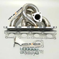 For Audi A4 /VW Passat 1.8T 210HP Racing Turbo Exhaust Manifold Header Stainless