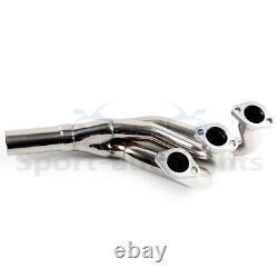 For Bmw 1984-1991 E30 3-series 2.5/2.7l Stainless Racing Manifold Header+y-pipe